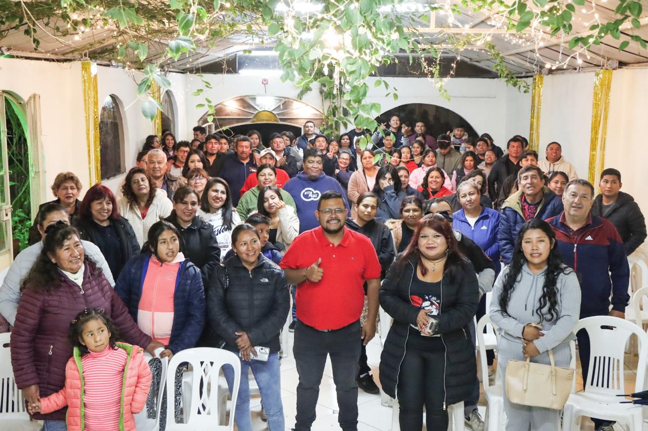 Reunión con vecinos del distrito